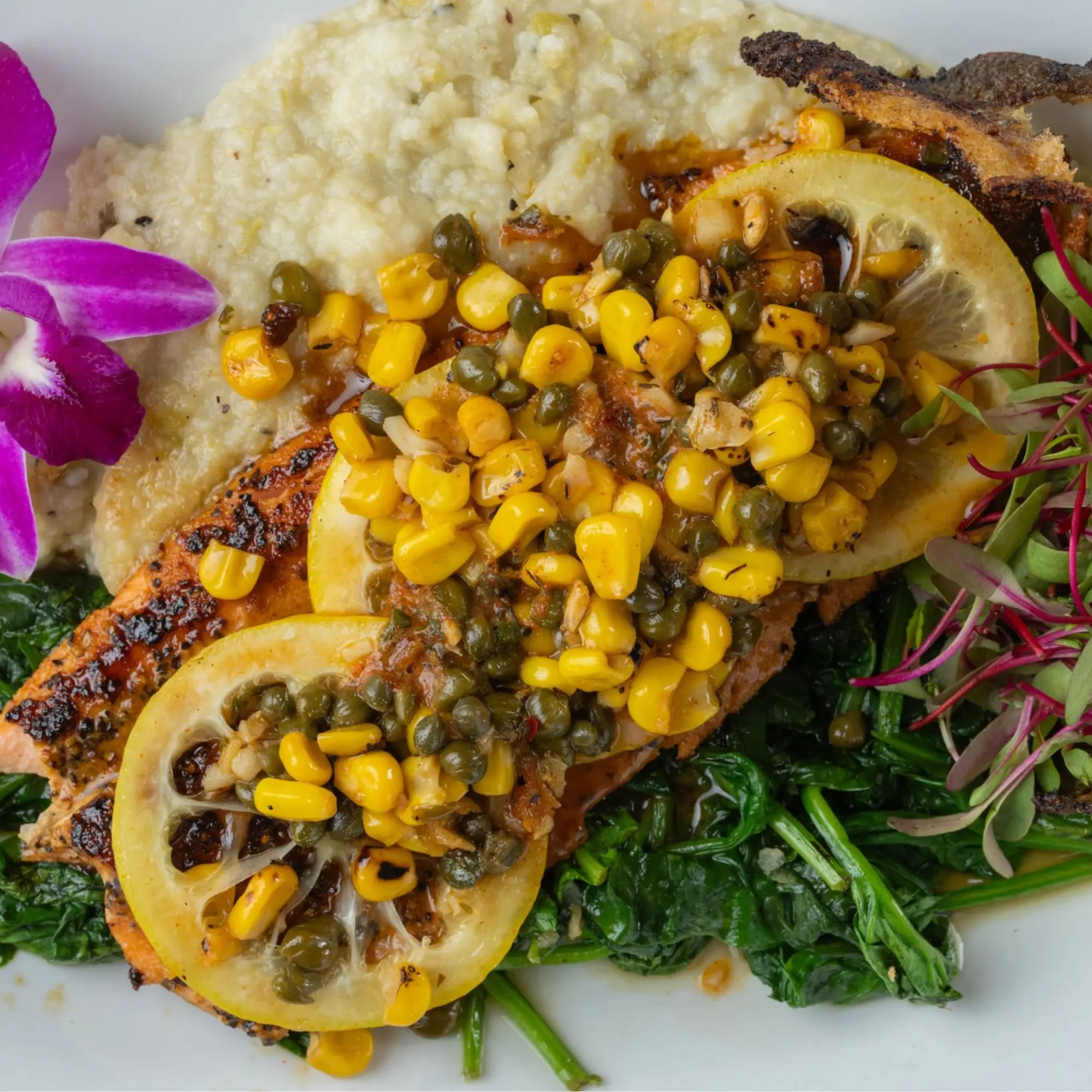 Blackened Salmon Mesa Grill, Blackened Salmon sedona