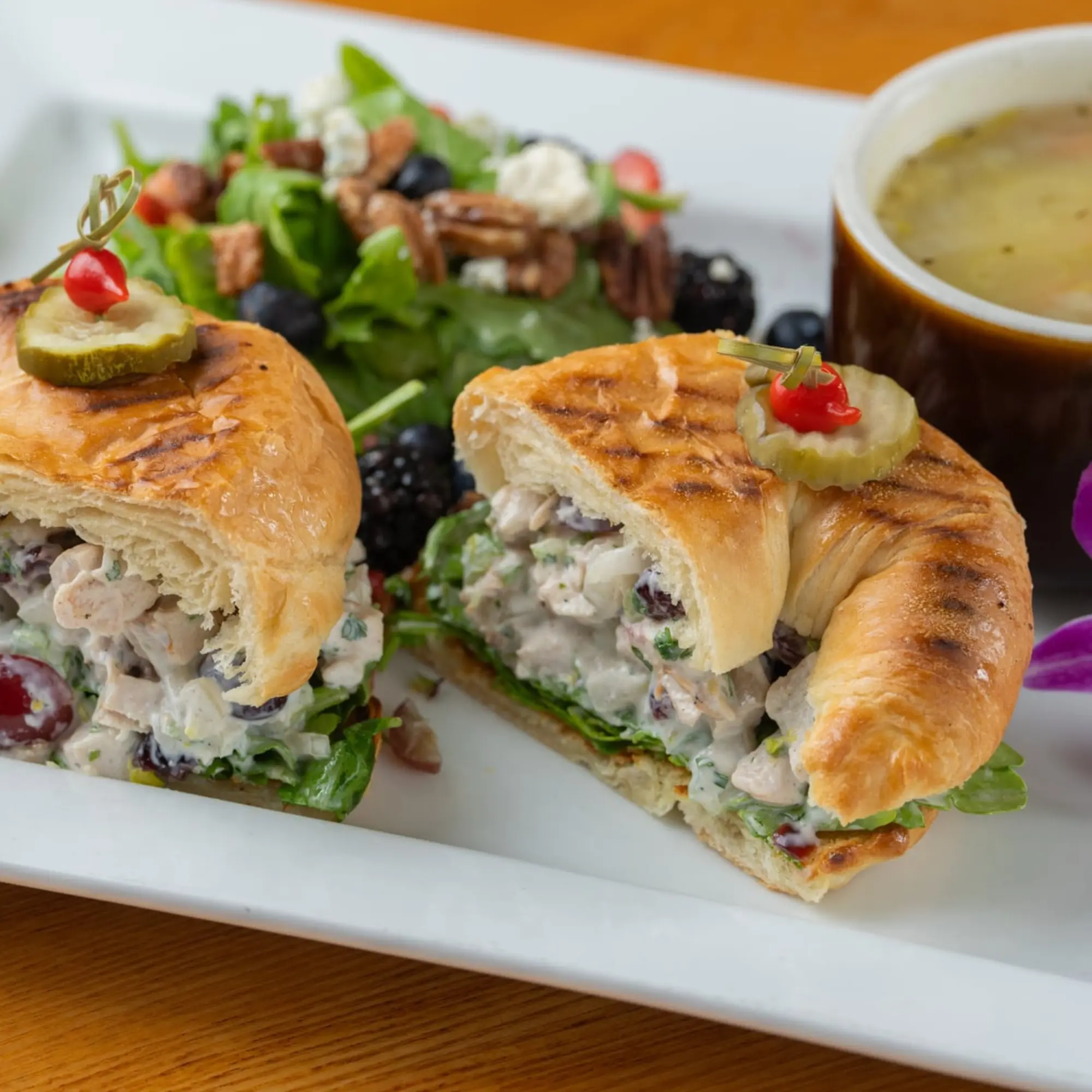 Chicken Salad Croissant, Chicken Salad Croissant sedona
