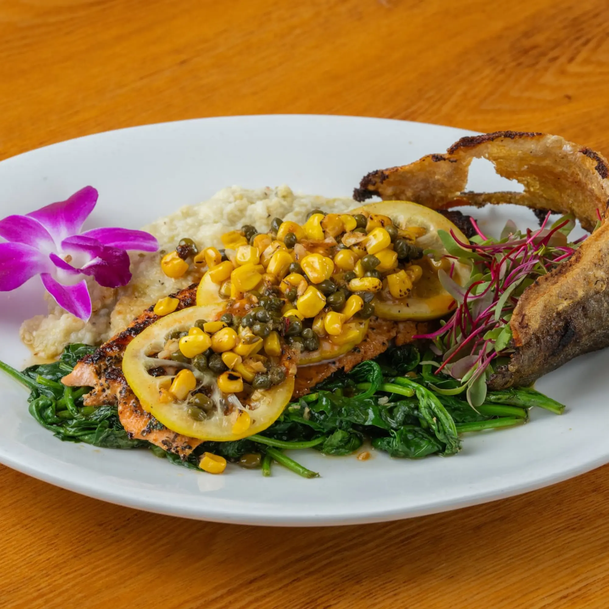 Crispy Skin Red Trout Mesa Grill